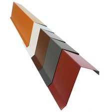 2m Ortgangblech Ortblech Ortgang Dachrand Dachblech Aluminium  FARBIG BEIDSEITIG