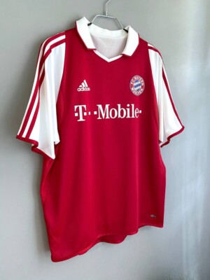 Adidas FC Bayern Munich 2003/2004 Home Football Jersey #13 BALLACK