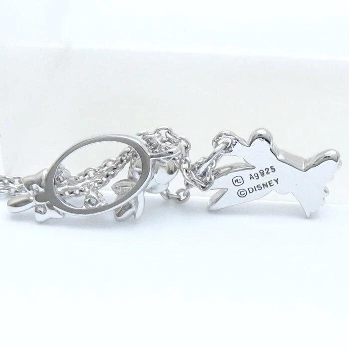 Disney Tinkerbell Halskette Zirkonia Sterlingsilber 925 SV925 Schmuck - Bild 4 von 4