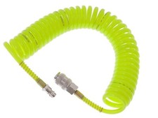 Druckluft Spiralschlauch Druckluftschlauch 8mm PU Kompressorschlauch 5m 10m 15m