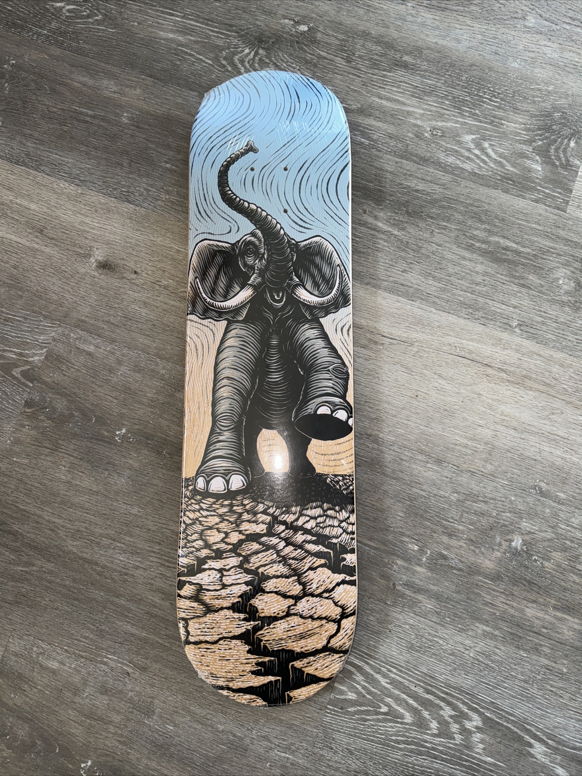 Techne Skateboard Deck X Dylan Goldberger  Elephant Factory Sealed-image