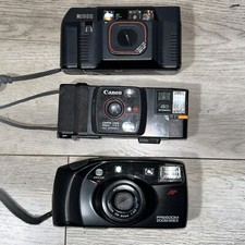 Point  Shoot 35mm and aps Film Camera Lot Canon - ricoh - minolta