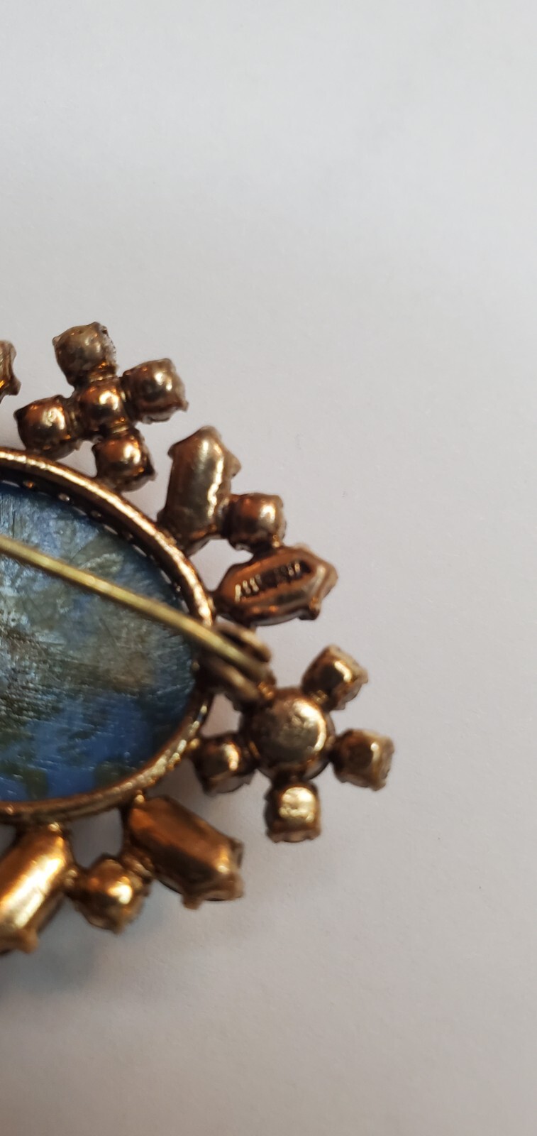 Vintage Brooch Made In Austria Gem