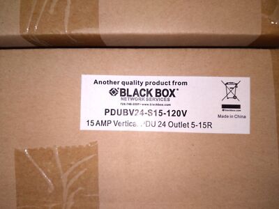 BLACKBOX PDUBV24-S15-120V 15AMP   ... ech 