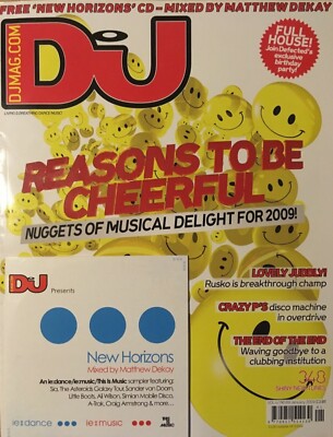 DJ Mag.Com Magazin, 01-2009 UK, Techno House Electro, +CD mixed by Matthew Dekay