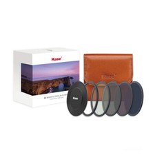 Kase Wolverine Magnetic Pro ND Stack Cap Kit CPL DN8 ND64 ND1000 77 82mm Filter