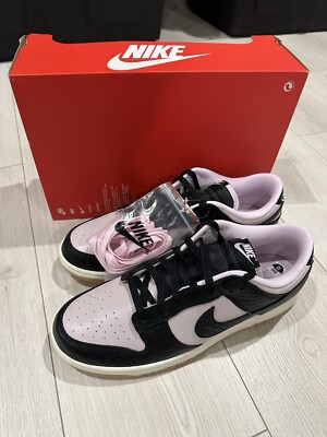 Nike Dunk Low Retro Ltd Platinum Violet-Black ''Croc'' Mens Sz 12 [HF9191-001]