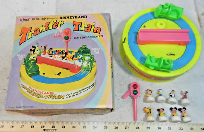 1971 Walt Disney's Transfer Train By Marx Toys Complete But Untested
