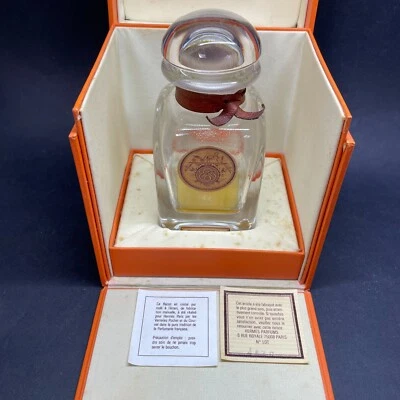 Flacon Eau d' HERMES Cristal verreries Pochet du Courval 120ml n° 297 - Photo 1/4