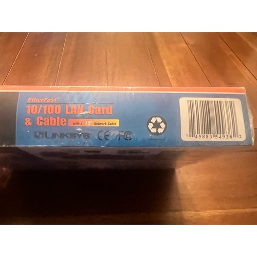 Linksys Etherfast 10/100 LAN Card & Cable LNE100TXU version 4.0 - sealed - Picture 5 of 5