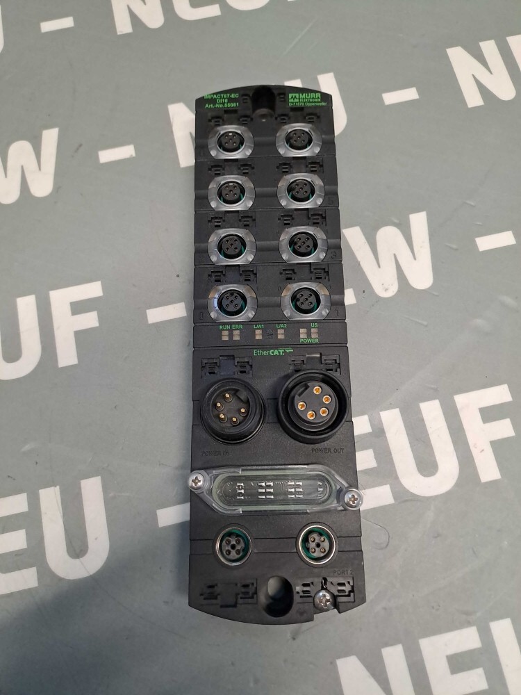 Module Ethercat Impact67-EC Murr Elektronik 16 entrees TOR sous boitier robuste etanche - 2