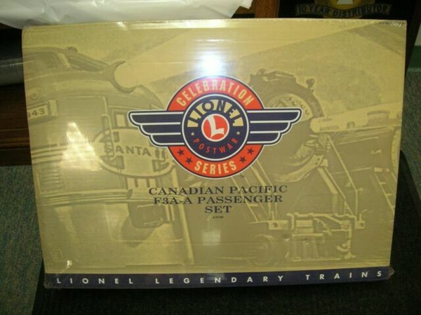 lionel canadian pacific passenger train set
