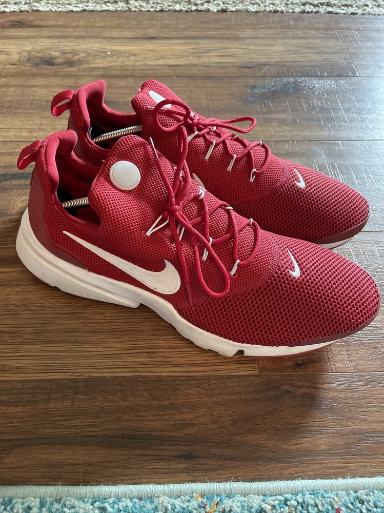 Nike Air Presto Fly Gym Red Mens Size 13