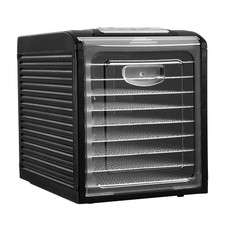 Devanti Food Dehydrators Stainless Steel Fruit Dehydrator Jerky Dryer 9 Trays