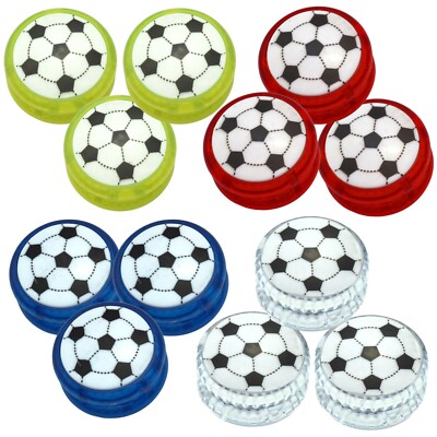 5,5 cm Kunststoff Kinder Leucht Yoyos, Auto Return Clutch Leucht Fußball Yoyo Spielzeug
