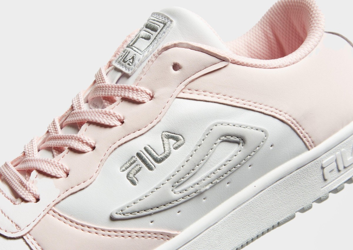 Fila FX 100 Low Trainers Shoes in White Pink UK Size 6.5 EUR