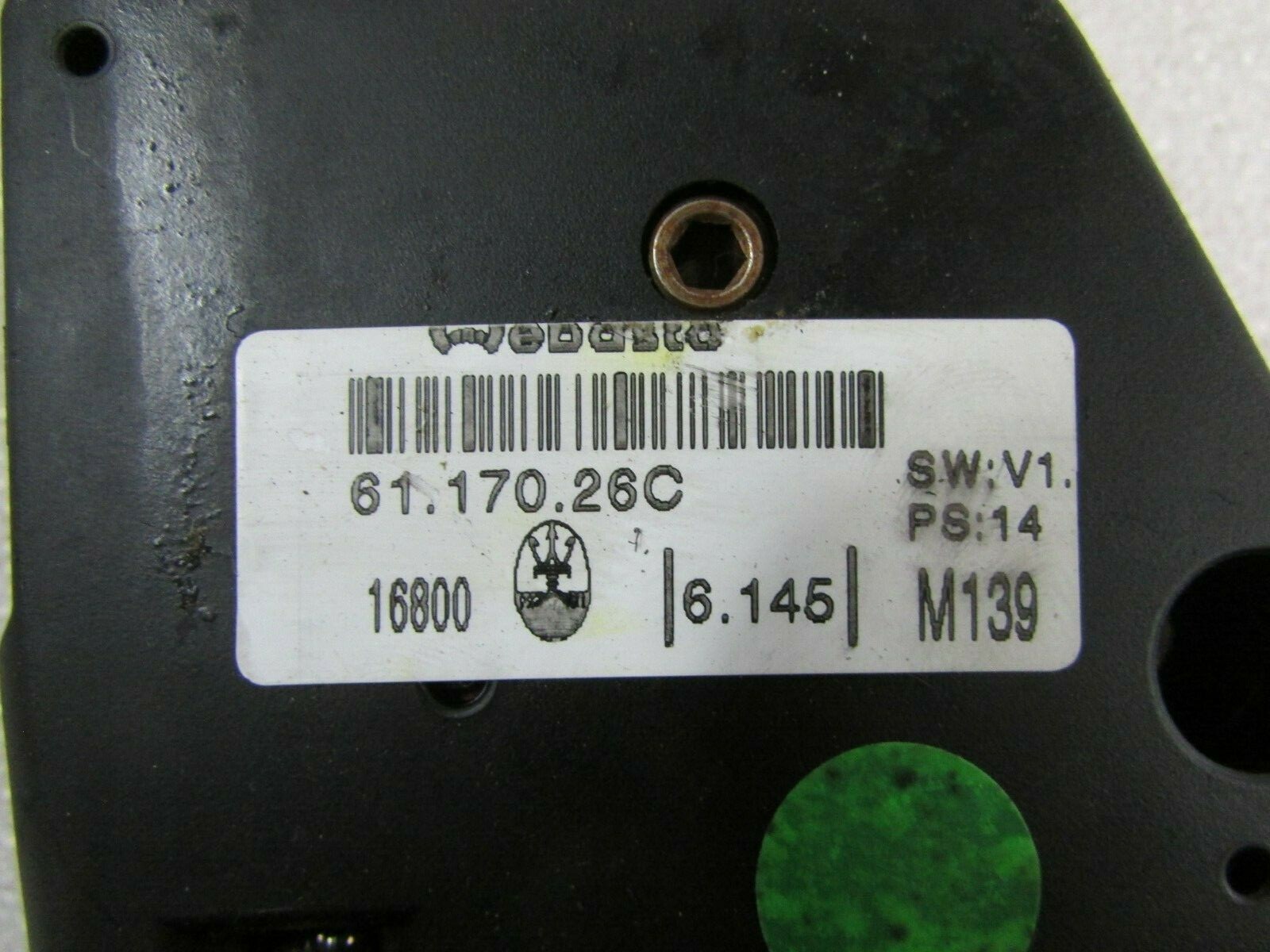 Maserati Quattroporte, Sunroof Motor, Used, P/N 980139305