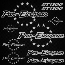 Pan European Stickers St 1300 Decals For Honda Motorcycle Replica Vinyl Oracal Pan European Stickers St 1300 Decals For Honda Motorcycle Replica Vinyl Oracal