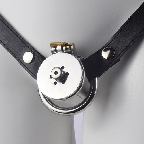 Gear Stainless Steel For Men Rings New Inverted Negative Lock Chastity ...