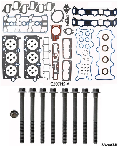 Jeu de Joints Culasse pour Chevrolet Oldsmobile 3.4 L. Dohc 1996-1997 Ra / 048RB - Photo 1/5