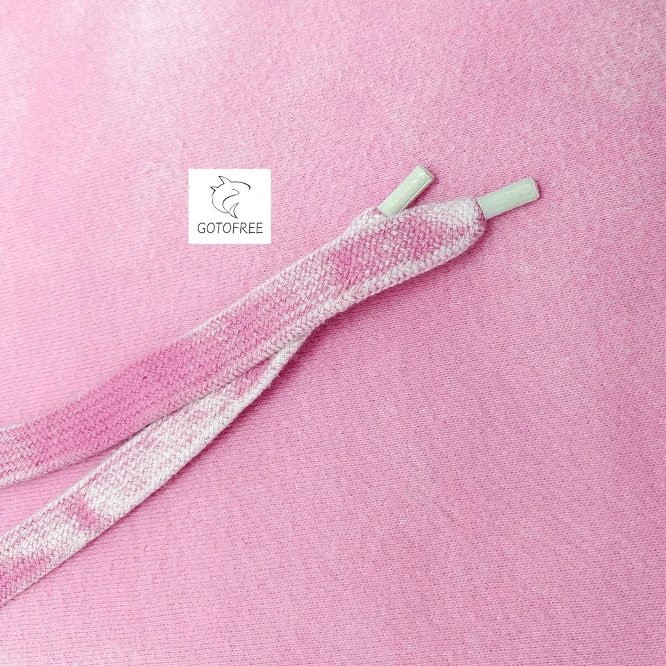 GOTOFREE GDEPT ROSA SUDADERA CON CAPUCHA SOL FADE RIPPLE JERSEY SUDADERA CON CAPUCHA JUMPER Foto 4 de 4