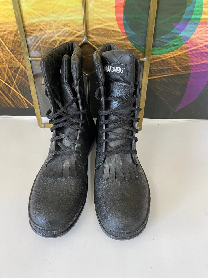 Botas de cuero negras DURANGO para mujer talla 9 - estilo 1000 Foto 3 de 4