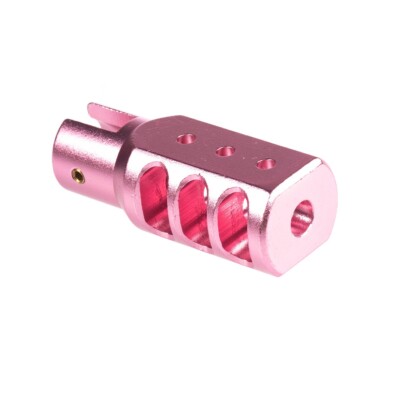 RUGER 10/22 MUZZLE BRAKE PINK COMPENSATOR BY FIELD SPORT (FIEMZ4)