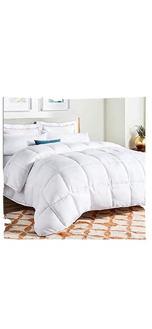 LINENSPA All-Season White Down Alternative Quilted Comforter - Corner Duvet Tabs eBay LINENSPA All-Season White Down Alternative Quilted Comforter - Corner Duvet Tabs eBay