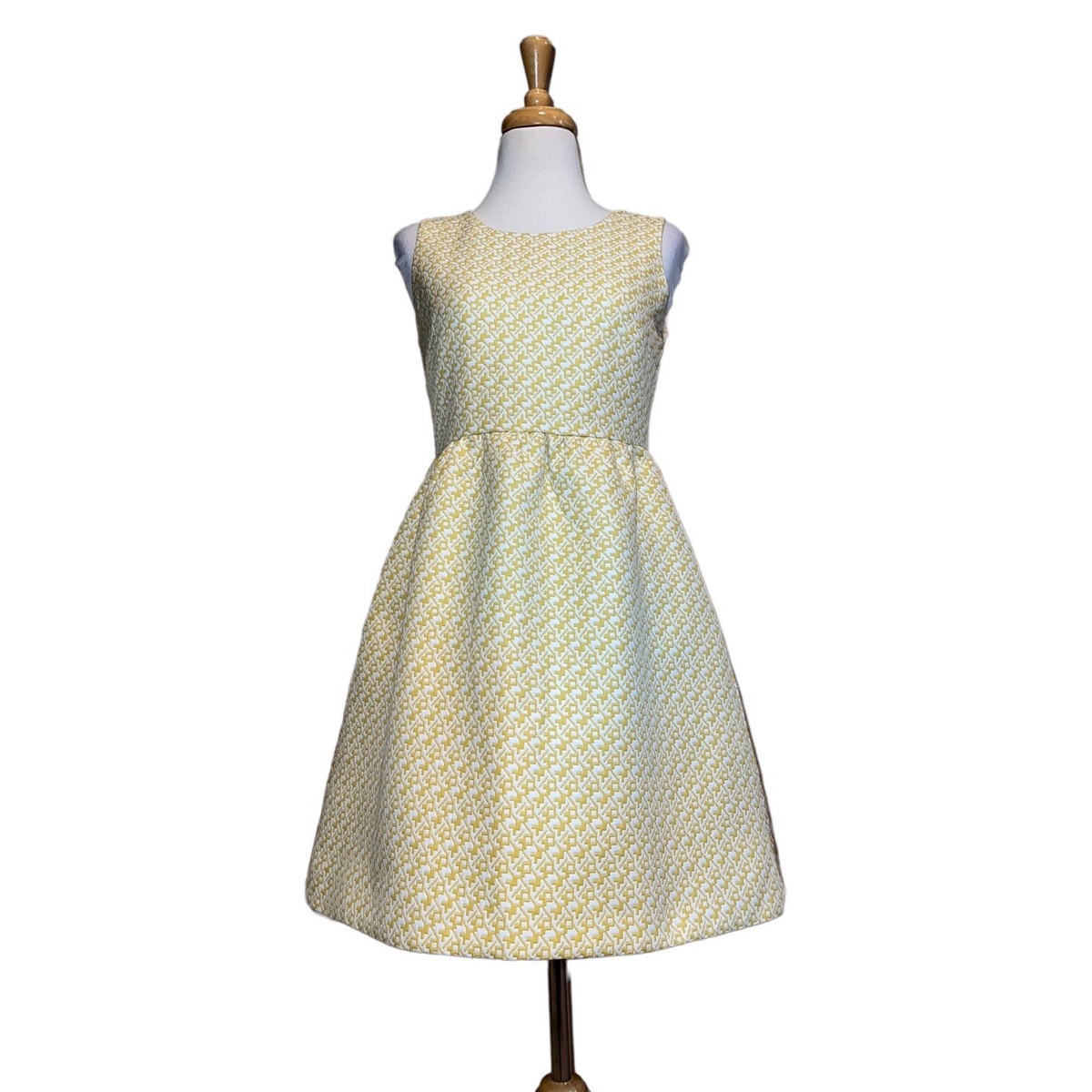 Lily Rose Dress Womens 4 Yellow Fit And Flare Formal | eBay