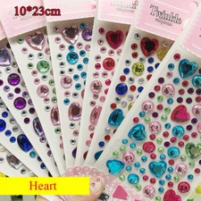 Face Jewel Stickers Adhesive Gems Rhinestone Jewels Party Festival DIY Sticker  