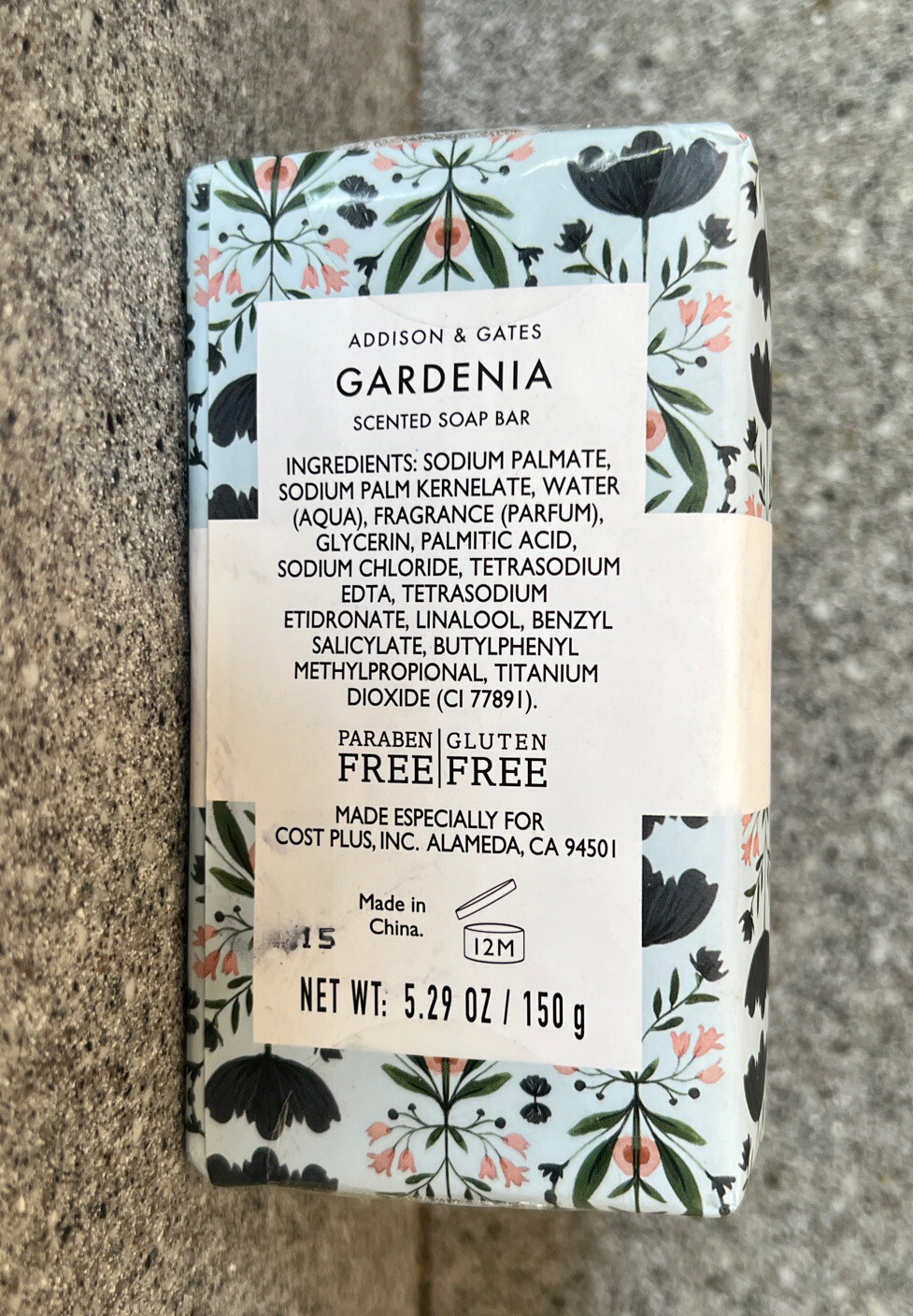 Addison & Gates Gardenia Delicately Scented Soap Bar 5.29 oz New eBay
