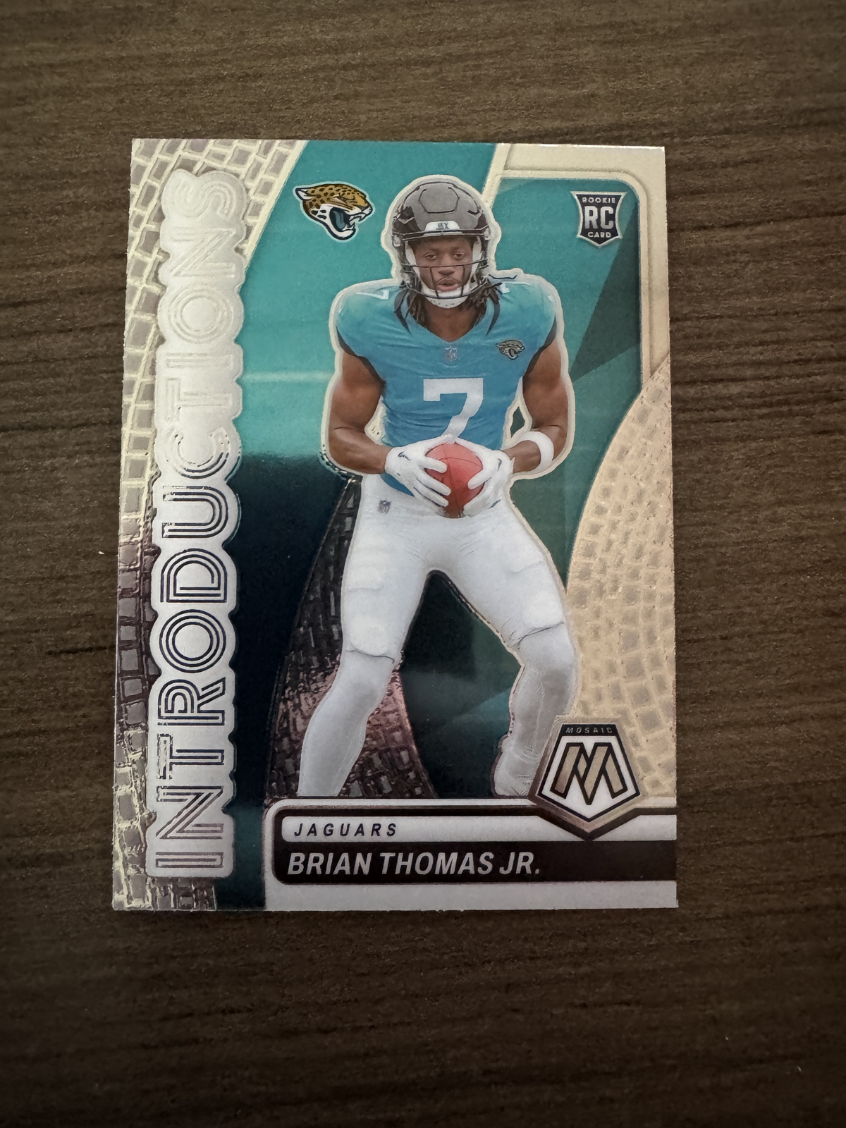 2024 Panini Mosaic Brian Thomas Jr. Introductions #7