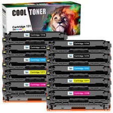Lot CRG131 Toner Set for Canon 131 ImageCLASS LBP7110Cw MF8280Cw MF624Cw MF628Cw