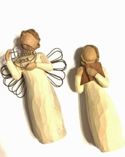 Two 2005 Willow Tree 5" Figurines- "Just For You"  "Love is in the Air"