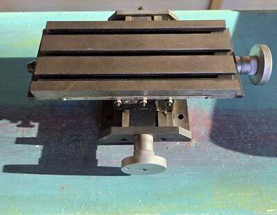 Low Profile Precision Compound X/Y Cross Slide Positioning Table Stage Machining