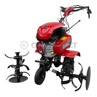GartenfräSe Motorhacke Benzin BodenfräSe Gartenhacke Kultivator 6.5 Ps 80 Cm