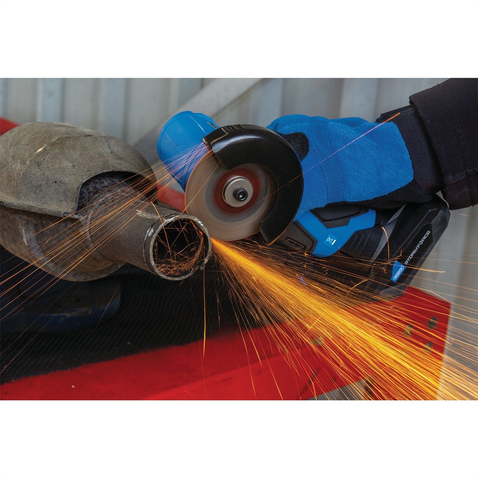 Draper Stormforce 10.8V Angle Grinder Cut Off Tool 76mm 18500RPM - Bare Unit