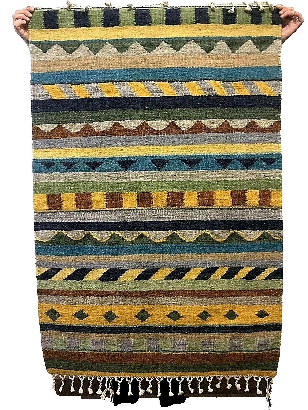 Geometric African Tapestry Tapestries