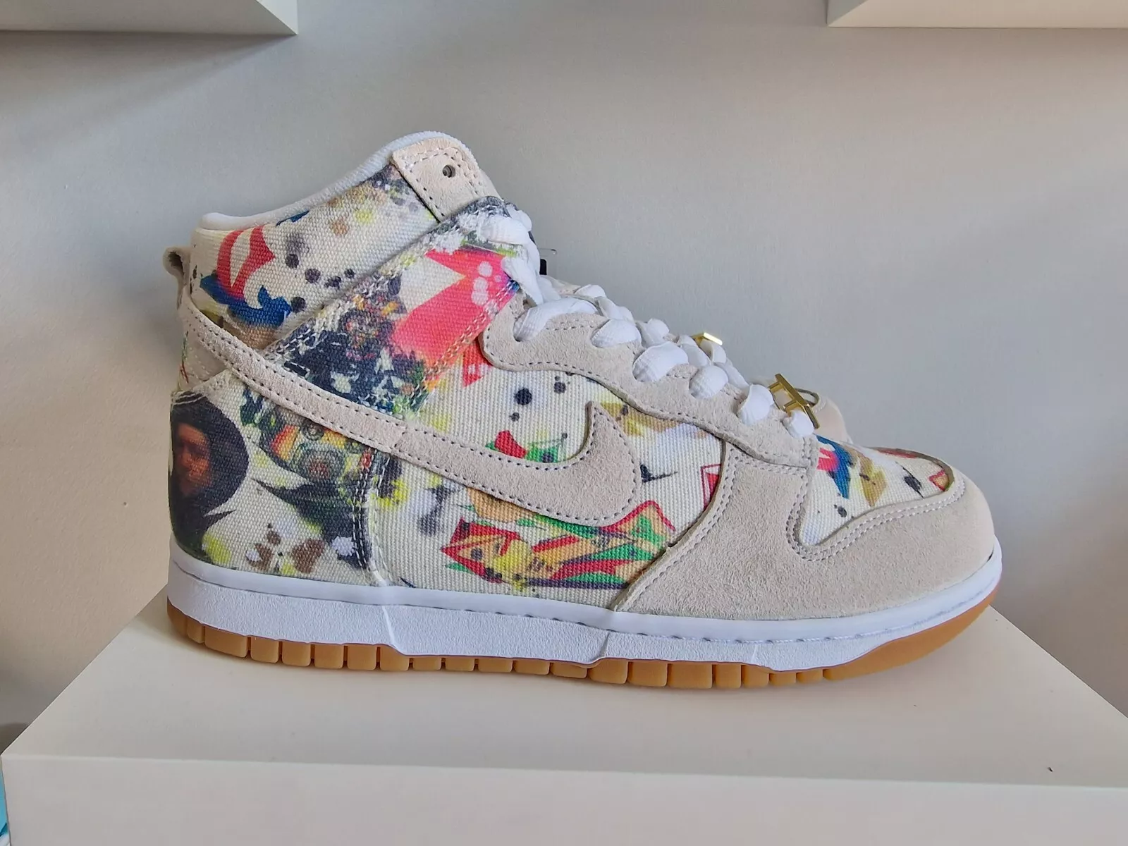Nike SB Dunk High X Supreme Rammellzee UK7 