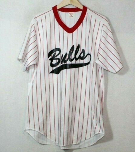 Vintage SOULFLY Heavy Metal Band Jersey Size XL Red/Blue Sepultura