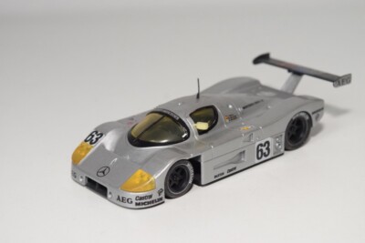 B3 1:43 MODEL MAX MERCEDES-BENZ V8 SAUBER C9 MASS REUTER DICKENS EXC. COND.