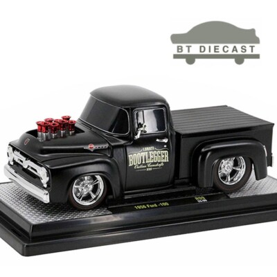 M2 1956フォード F100　ブートレガー M2 MACHINES 1956 FORD F-100 PICK UP TRUCK BOOTLEGGER 1/24 MATTE