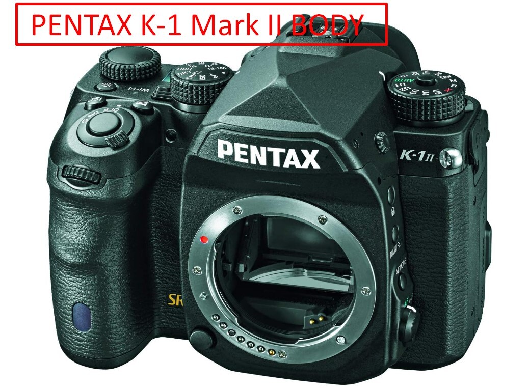 PENTAX K-1 Mark II BODY ONLY Digital SLR Camera Full Size