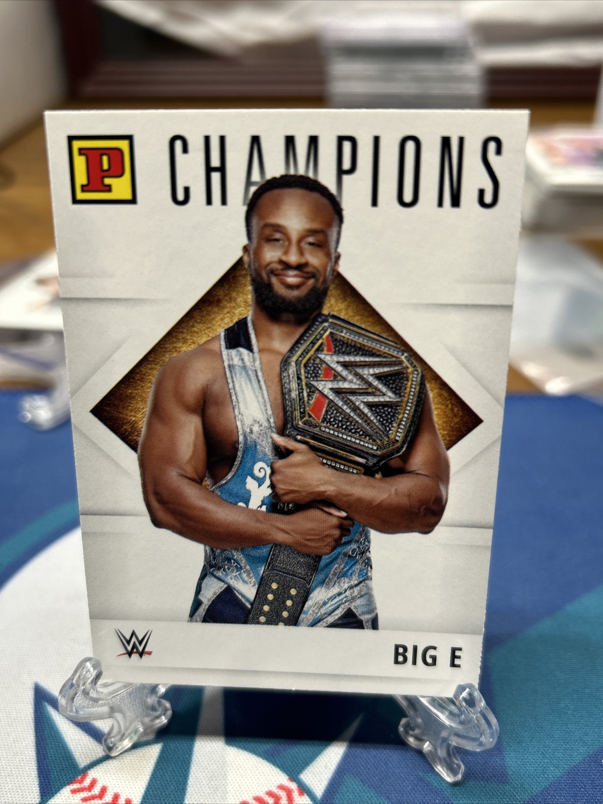 Big E 2022 Panini WWE International (Debut Edition) - #142 - Champions
