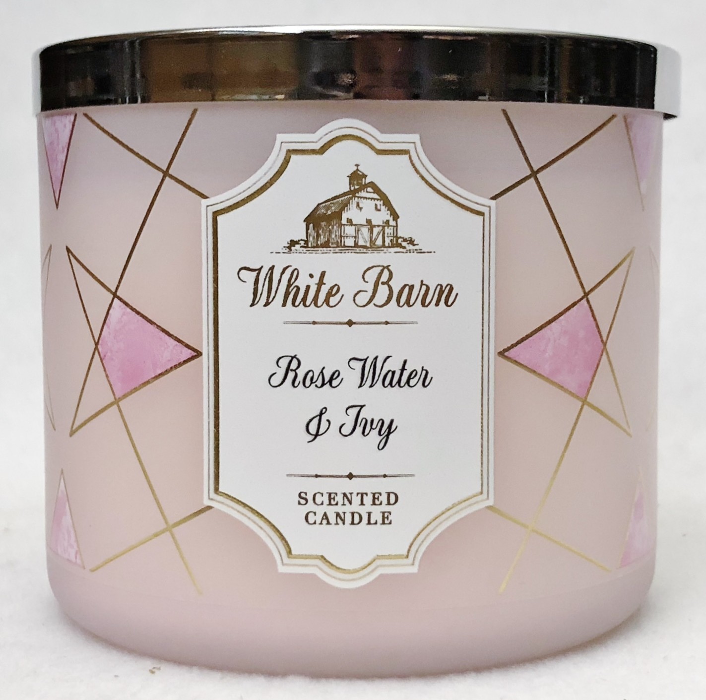1 Bath & Body Works ROSEWATER IVY Large 3Wick Scented Candle 14.5 oz