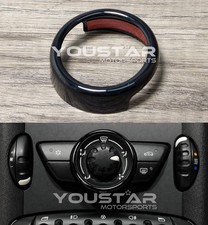 US STOCK GLOSS BLACK Climate Control Manual Panel Ring for MINI R55 R56 R57 R60