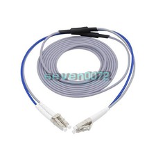 10M LC to LC UPC Armored Cable Fiber Patch Cord Pigtail Multi-Mode Cables Duplex
