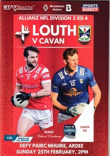 GAA Louth v Cavan 25/02/2024 NFL D2 Ardee