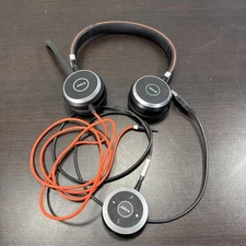 Jabra Evolve 40 Wired Stereo USB Headset HSC017 W/ Controller ENC010