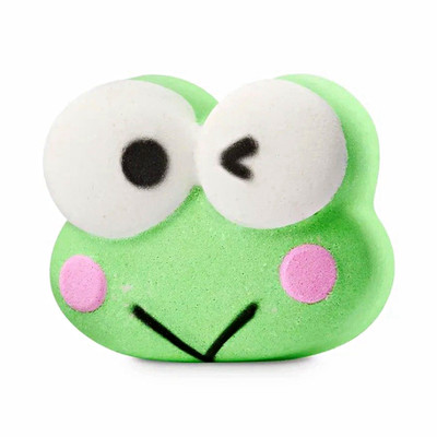 Lush x Kerokerokeroppi Character Bath Bomb Vegan Cartoon Green/White/Pink